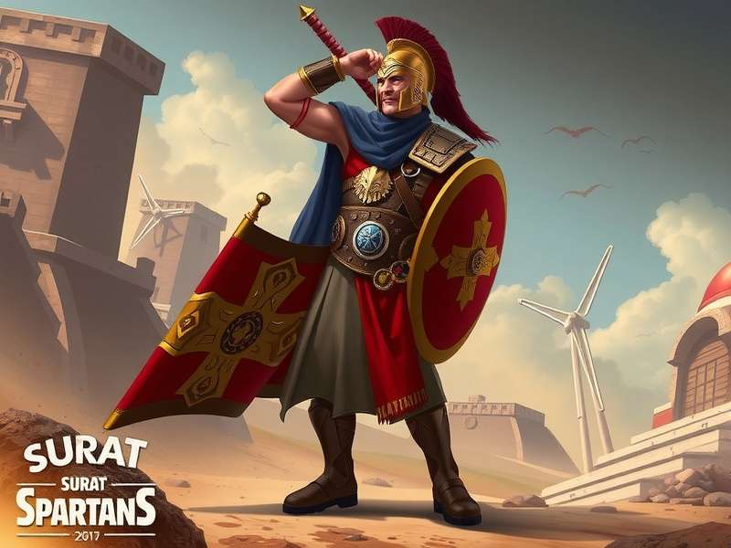 Surat Spartans Game Banner